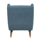 Greta Blue Accent Chair from Homelegance - Luna Furniture