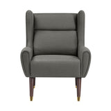 Greta Dark Gray Accent Chair from Homelegance - Luna Furniture