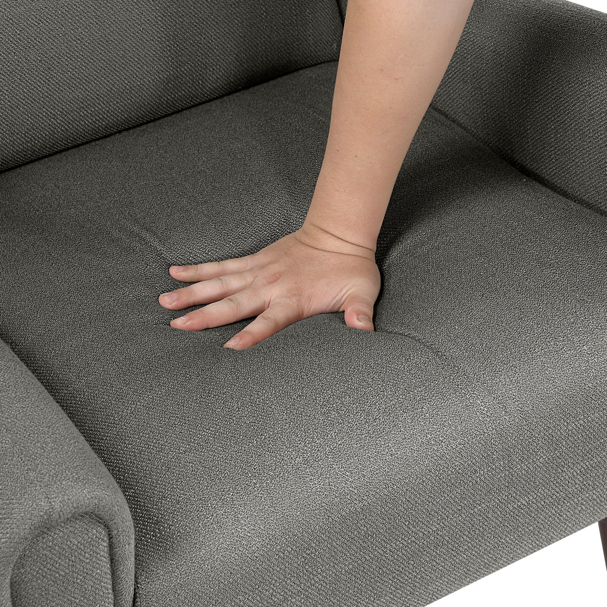 Greta Dark Gray Accent Chair from Homelegance - Luna Furniture