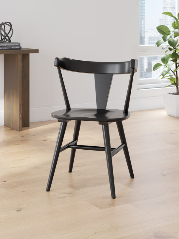 Gretlynn Black Dining Chair, Set of 2