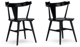 Gretlynn Black Dining Chair, Set of 2 from Ashley Furniture - Luna Furniture