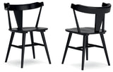 Gretlynn Black Dining Chair, Set of 2 from Ashley Furniture - Luna Furniture
