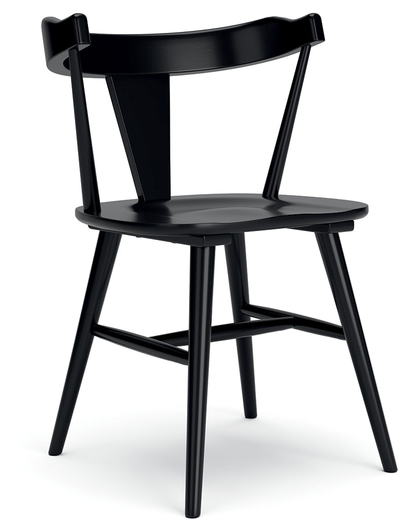 Gretlynn Black Dining Chair, Set of 2 from Ashley Furniture - Luna Furniture