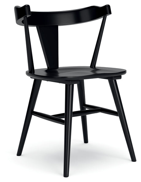 Gretlynn Black Dining Chair, Set of 2 from Ashley Furniture - Luna Furniture