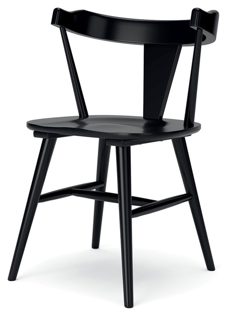 Gretlynn Black Dining Chair, Set of 2 from Ashley Furniture - Luna Furniture