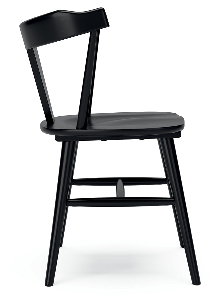 Gretlynn Black Dining Chair, Set of 2 from Ashley Furniture - Luna Furniture