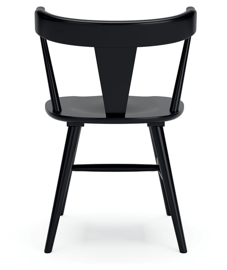 Gretlynn Black Dining Chair, Set of 2 from Ashley Furniture - Luna Furniture