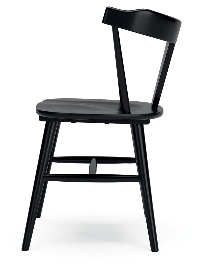 Gretlynn Black Dining Chair, Set of 2 from Ashley Furniture - Luna Furniture