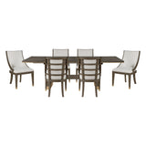 Griffin Brown 7-Piece 96" Extendable Dining Set from Homelegance - Luna Furniture