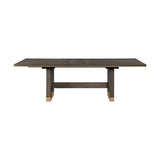 Griffin Brown 96" Extendable Dining Table from Homelegance - Luna Furniture