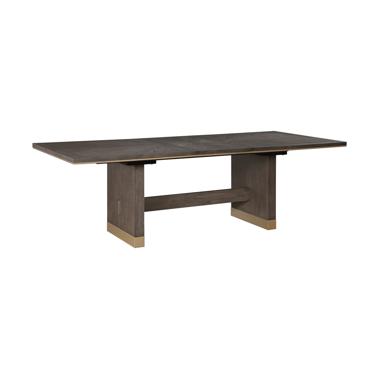 Griffin Brown 96" Extendable Dining Table from Homelegance - Luna Furniture