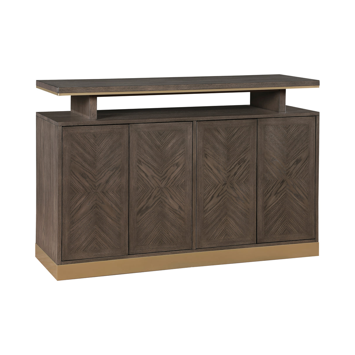 Griffin Brown Dining Server from Homelegance - Luna Furniture