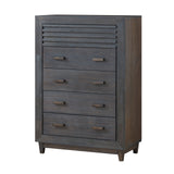 Griffin Charcoal Brown Chest from Furniture of America - Luna Furniture