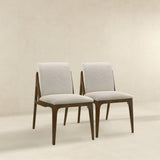 Grivelle Cream Dining Chair from Midinmod - Luna Furniture