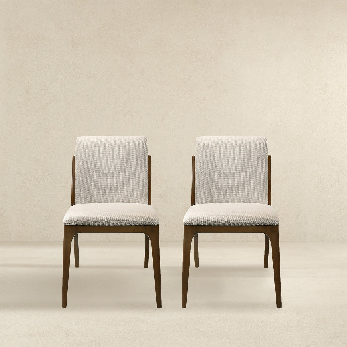Grivelle Cream Fabric Dining Chair (Set Of 2) from Ashcroft Furniture - Luna Furniture