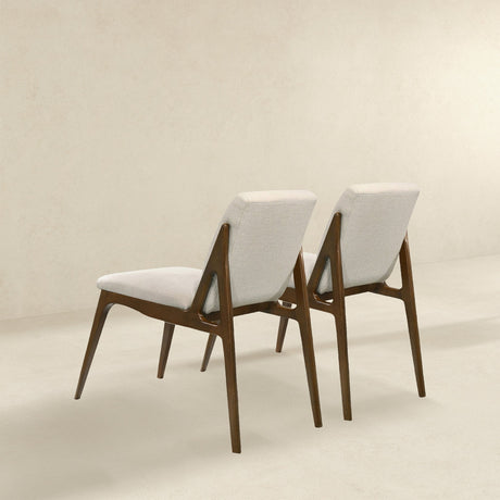 Grivelle Cream Fabric Dining Chair (Set Of 2) from Ashcroft Furniture - Luna Furniture