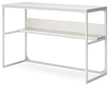 Deznee White Home Office Desk from Ashley Furniture - Luna Furniture
