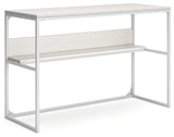 Deznee White Home Office Desk from Ashley Furniture - Luna Furniture