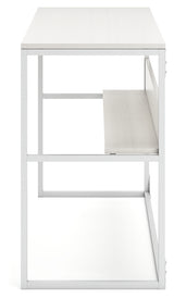 Deznee White Home Office Desk from Ashley Furniture - Luna Furniture