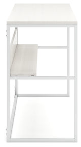 Deznee White Home Office Desk from Ashley Furniture - Luna Furniture