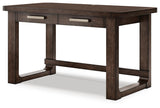 Breckington Dark Brown 56" Home Office Desk from Ashley - Luna Furniture
