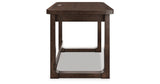 Breckington Dark Brown 56" Home Office Desk from Ashley - Luna Furniture