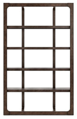 Breckington Dark Brown 76" Bookcase from Ashley - Luna Furniture