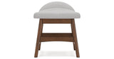 Lyncott Home Office Desk with Chair in Brown from Ashley - Luna Furniture