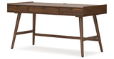 Lyncott Brown 60" Home Office Desk from Ashley Furniture - Luna Furniture