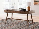 Lyncott Brown 60" Home Office Desk from Ashley Furniture - Luna Furniture