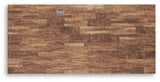 Wildenauer Brown/Black 60" Home Office Desk from Ashley - Luna Furniture