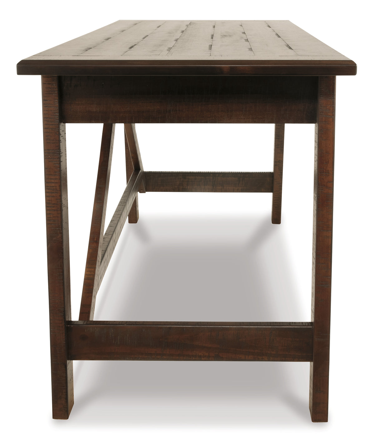 Baldridge Rustic Brown Home Office Desk from Ashley - Luna Furniture