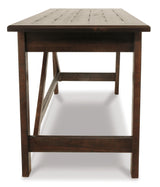Baldridge Rustic Brown Home Office Desk from Ashley - Luna Furniture