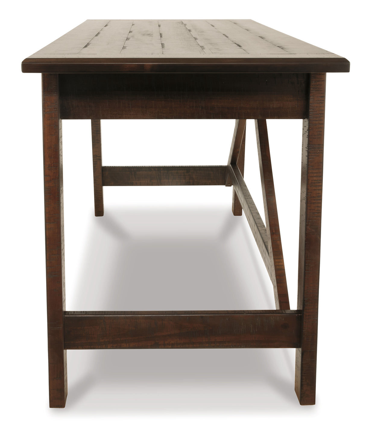 Baldridge Rustic Brown Home Office Desk from Ashley - Luna Furniture