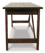 Baldridge Rustic Brown Home Office Desk from Ashley - Luna Furniture