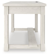 Robbinsdale Antique White Home Office Desk from Ashley - Luna Furniture