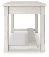 Robbinsdale Antique White Home Office Desk from Ashley - Luna Furniture