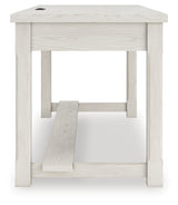 Robbinsdale Antique White Home Office Desk from Ashley - Luna Furniture