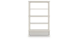 Robbinsdale Antique White 75" Bookcase from Ashley Furniture - Luna Furniture