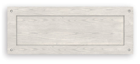 Robbinsdale Antique White 75" Bookcase from Ashley - Luna Furniture