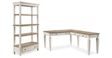 Realyn Home Office Desk and Bookcase from Ashley Furniture - Luna Furniture