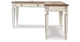 Realyn Home Office Desk and Bookcase from Ashley Furniture - Luna Furniture