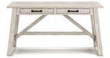 Carynhurst Whitewash 60" Home Office Desk from Ashley - Luna Furniture