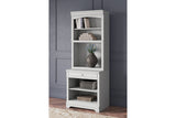 Kanwyn Whitewash Bookcase from Ashley - Luna Furniture