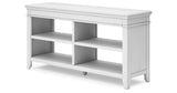 Kanwyn Whitewash Credenza from Ashley - Luna Furniture