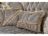 Kelebek 4-pieces (2 Sofa & 2 Chair) Livingroom Set in Vizon from Furnia - Luna Furniture