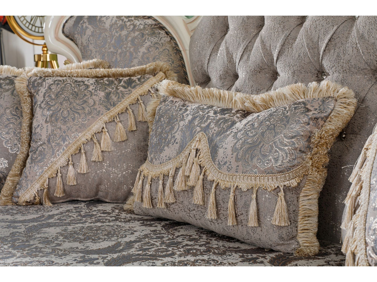 Kelebek Vizon Traditional Loveseat from Furnia - Luna Furniture