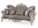 Kelebek 4-pieces (2 Sofa & 2 Chair) Livingroom Set in Vizon from Furnia - Luna Furniture