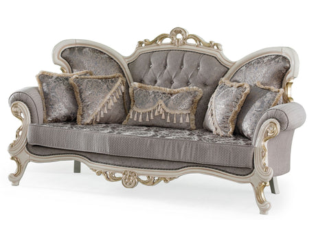 Kelebek Traditional Sofa in Vizon from Furnia - Luna Furniture