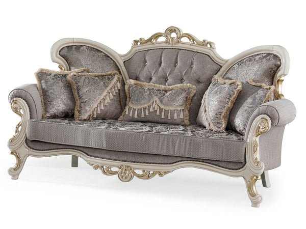 Kelebek Traditional Sofa in Vizon